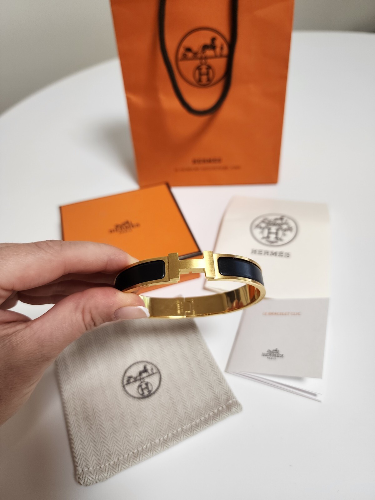 代引き人気 HERMES H bracelet Le エルメス ブレスレット