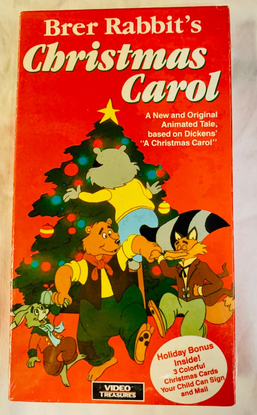 Brer Rabbit's Christmas Carol By Video Treasures (VHS, 1992) NEW SEALED ...
