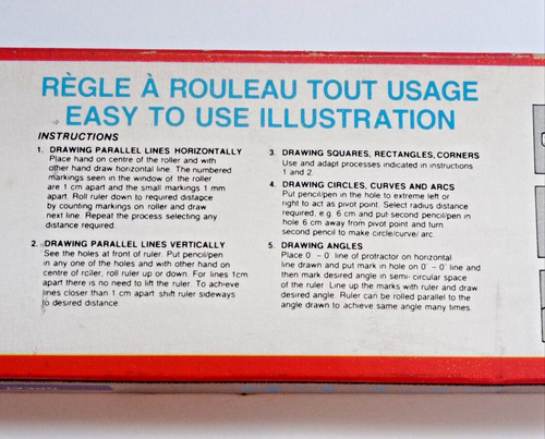 ROLLER RULE, PARALLEL ROLLING RULER - Picture 7 of 11