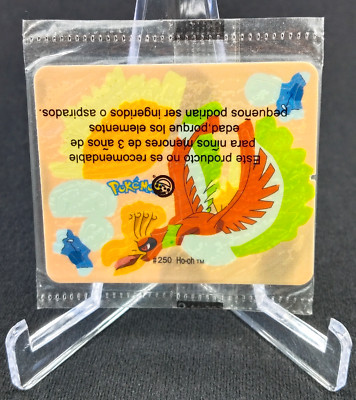 HO-OH POKÉMON ARMABLE CARD - FRITO LAYS - PEPSICO -  PERU, YEAR 2001