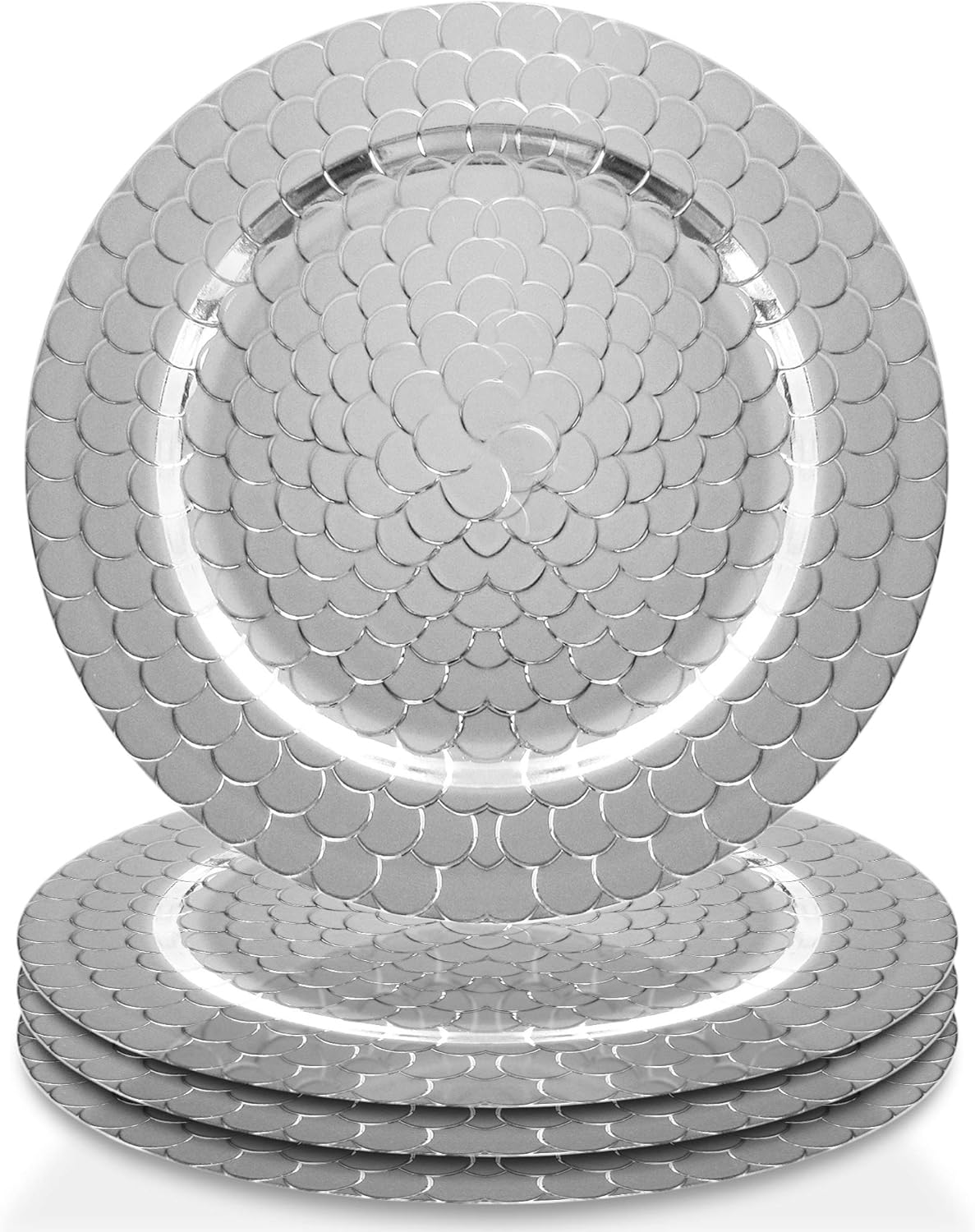 Charger Plates 13 Inch round Melamine Set of 4