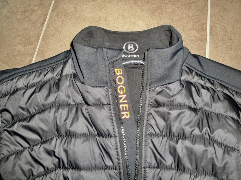 Bogner Softshell Golf Ski Jacke 549€ S Schwarz Herren Skijacke Gum-Logo Original - Bild 2 von 4