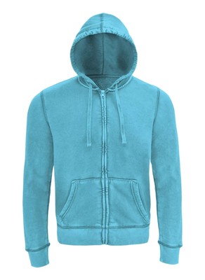 Full-Zip Fleece Hoodie Warm Soft & Stylish with Front Pockets-3Pack (S, M, L)