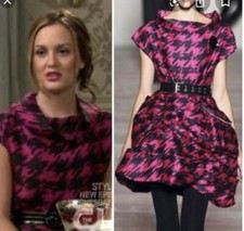 marc By Marc Jacob’s  houndstooth dress With Belt xs