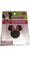 Set of 4, Minnie Mouse BODY JEWELRY - Minnie Mouse, DISNEY, NEW