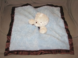 carters teddy bear security blanket