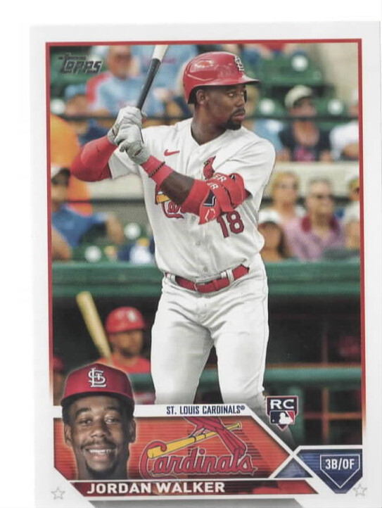 2023 Topps #344 Jordan Walker RC