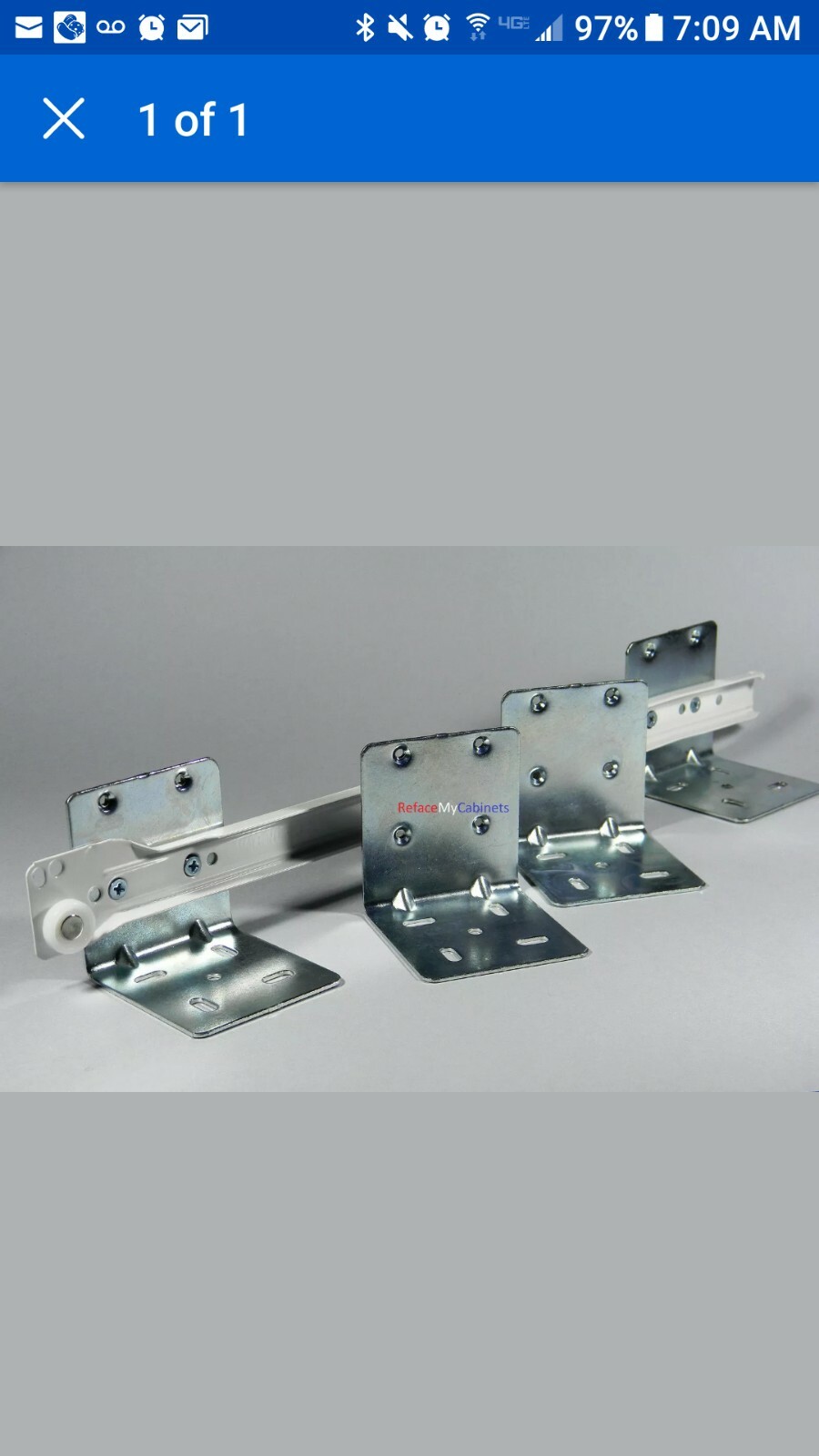 BLUM PULL OUT TRAY BRACKETS FOR DRAWER SLIDES | eBay