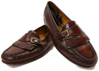 cole haan leather slip on