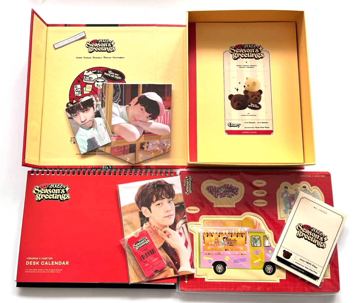 TXT Tomorrow X Together 2022 Season's Greetings Full Set W/ Soobin