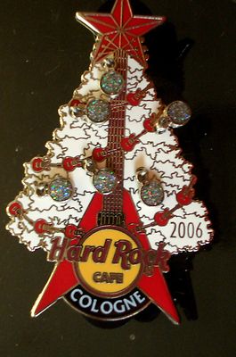 HRC Hard Rock Cafe Cologne Köln Christmas 2006 Tree Ornaments LE250