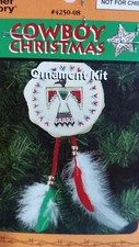 Ornament Kit"Cowboy Christmas by The Leather Factory" Spirit Shield Ornament Kit