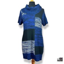 Elementz Cowl Neck Sweater Dress LG