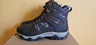 NEW MERRELL MOAB 2 TIMBER 6'' WP Waterproof Work Boot SZ 11 J004651 Toffee Brown