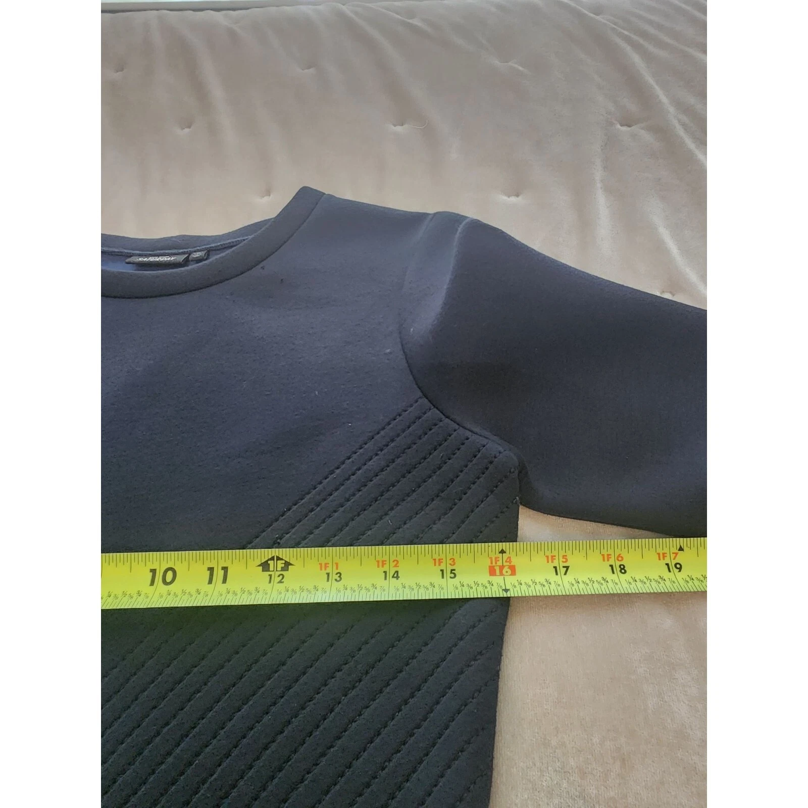 Abito tubino manica corta Kate Spade Saturday blu navy taglia M