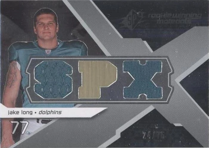 Dual Jersey Spx Letters Numbered to 75