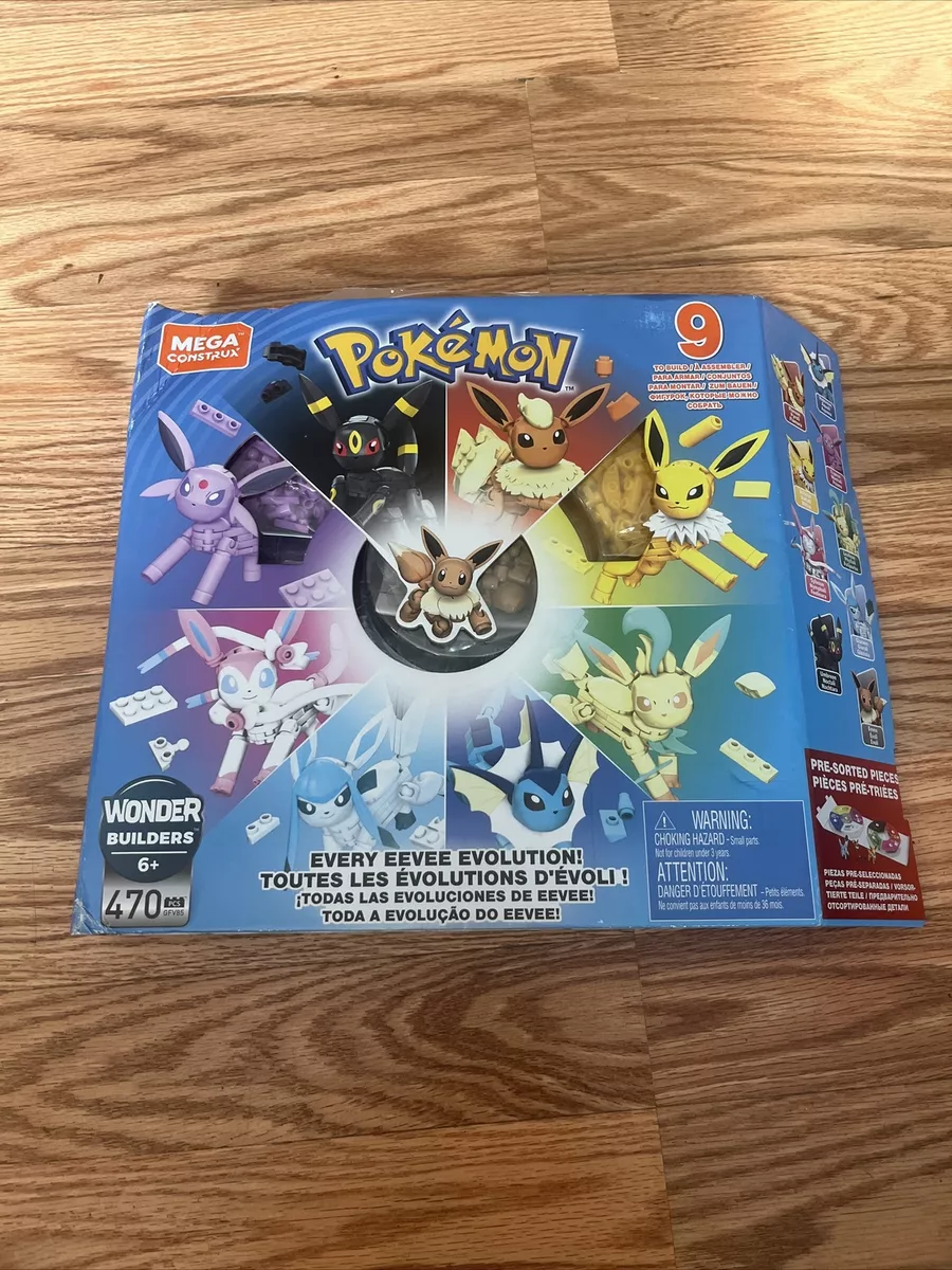 Mega Construx Pokemon Every Eevee Evolution! Pack for sale online