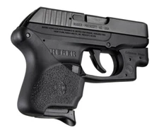 Hogue HANDALL Ruger LCP 380 ACP CRIMSON TRACE Rubber Grip Sleeve Black 18110 NEW