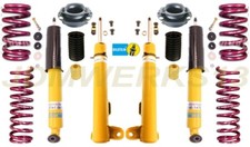 BILSTEIN B8 SHOCKS Strut Mounts Boots & LOWERING SPRINGS KIT BMW E39 M5 00 - 03