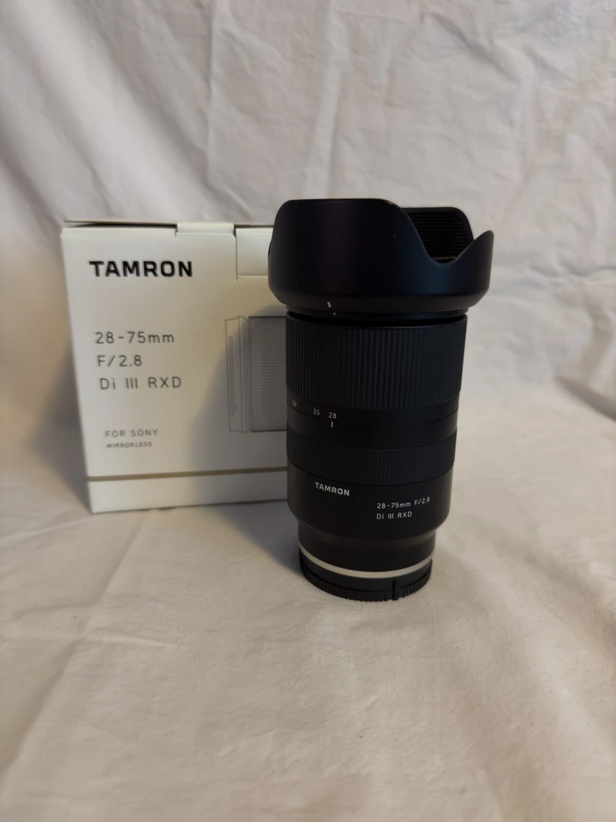 【新品未使用】タムロン 28-75mm F/2.8 Di III ソニー用 ソニーE用 28-75mm F/2.8 高画質レンズ即日発送