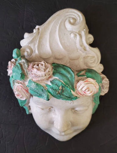 VTG Henri Studio 1994 Limited Cherub Nature Spirit Planter Wall Plaque Pocket - 第 25/34 張圖片