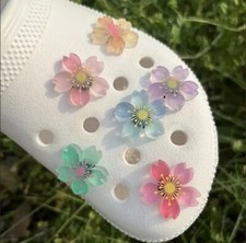 $1.55 for ONE PC ONLY shoe charms  Luminous Cherry Blossom Cave Shoe Ornament