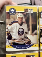 1990-91 Pro Set Hockey Card Doug Bodger Buffalo Sabres #19