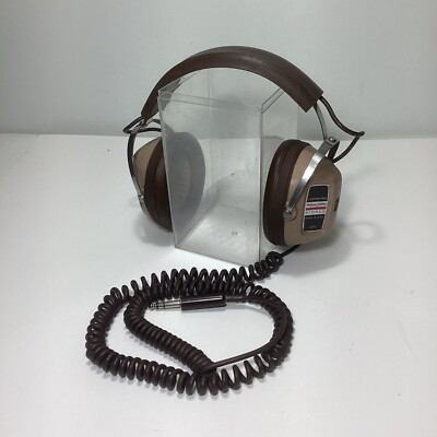 Vintage Realistic KOSS Custom Pro Stereo Headphones. 1/4  Stereo Plug. Tested