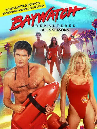 Baywatch 1989 TV Series Complete Seasons 1-9+Pilot+Booklet+Poster DVD Set NEW