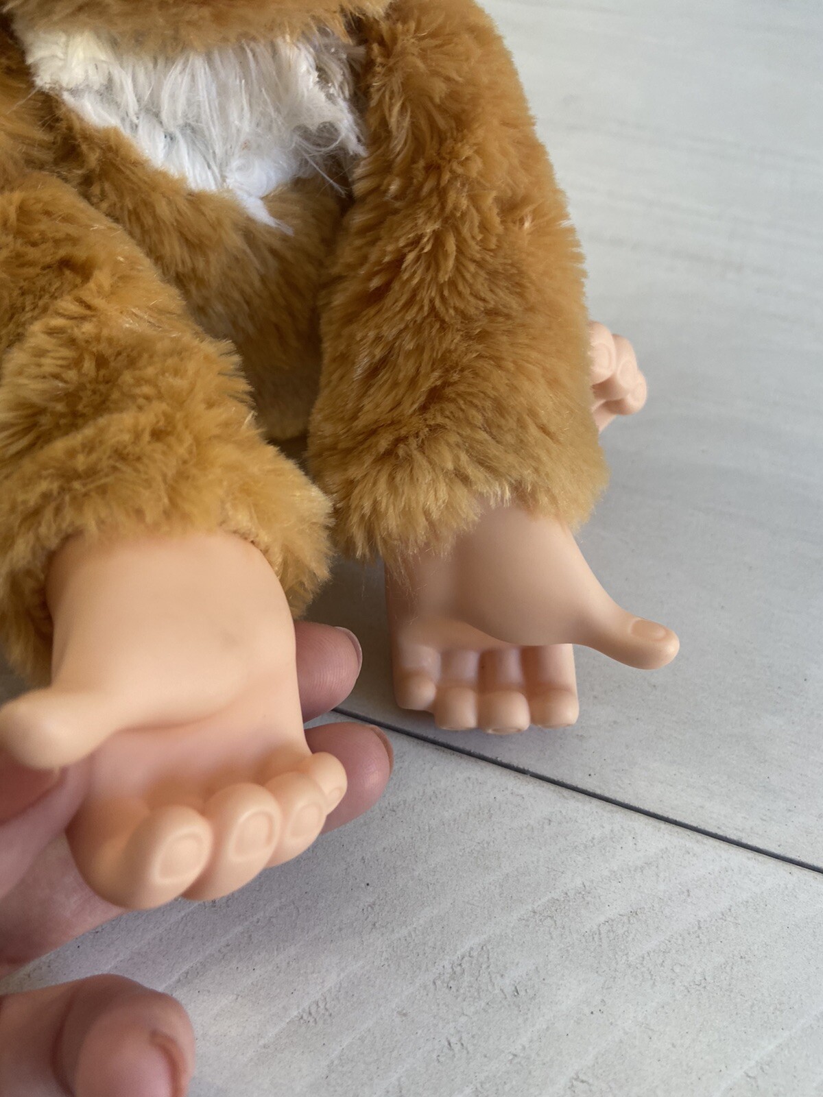 FurReal Friend Check Up Zandi Monkey 2017 Talking Sound Effects Plush