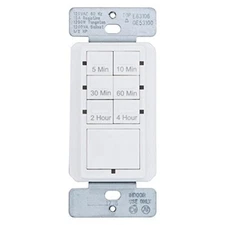 NEW! DEFIANT 15 Amp 4-Hour In-Wall Countdown Timer Switch with Screw Terminals