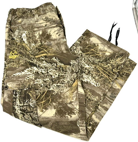 Realtree MAX 1 XT Men's XL Camo Cargo Pants 6 Pocket Vintage 40/42 x 32 EUC