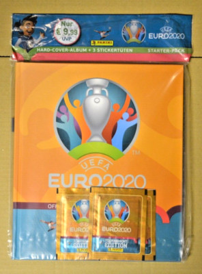 Panini Fußball UEFA Euro 2020 Tournament Edition - Hardcover Starterpack-Album