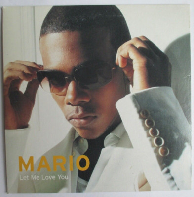 MARIO - CARDSLEEVE SINGLE CD ''LET ME LOVE YOU''