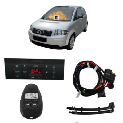Umrüstsatz Zuheizer Standheizung + Webasto T100 für Audi A2 8Z TDI Climatronic