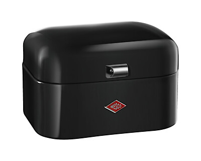 WESCO 235101-62 Brotkasten SINGLE GRANDY in SCHWARZ / Brotbehälter / Brotbox