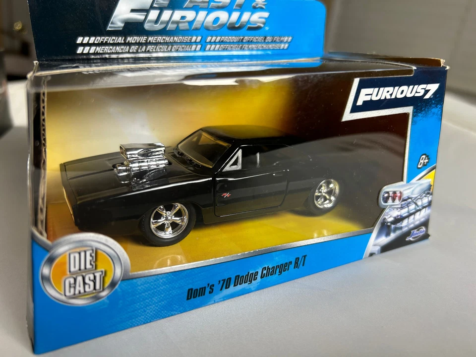 CARGADOR DODGE FAST & FURIOUS # 7 DOM'S 1970 MODELO R/T FUNDIDO A PRESIÓN 1:43 NUEVO Foto 2 de 4