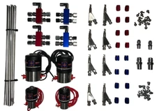 Nitrous Pro Race Fogger Wet 150-600 hp Direct Port Carburetor L4 Kit Racer X NEW