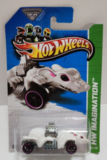 Hot Wheels HW Imagination 2013 Ratmobile White X1890-09A0M Brand New Sealed