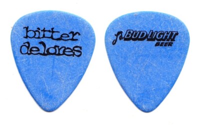 Bitter Delores Budweiser Blau Gitarre Pick - 1990s Tours