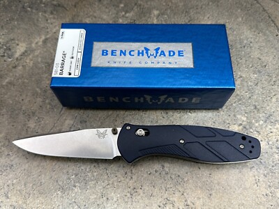 Benchmade Barrage Assist Folding Pocket Knife Blue Canyon Handle 581-03