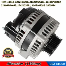 Alternator For 2002 2003 2004 Honda Pilot Odyssey 2001-2002 Acura MDX 3.5L 13918