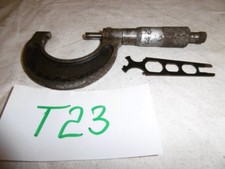 1x Außenmikrometer Zeus Bügelmessschraube 25-50mm  ex Bundeswehr (T23)