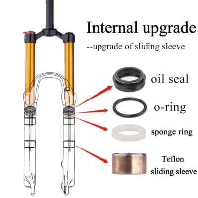 120mm Travel 27.5/29Inch Mountain Bike Front Suspension Air Fork