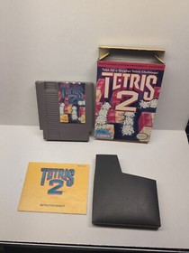 Tetris 2 Nintendo Entertainment System NES *CIB, EXCELLENT CONDITION*