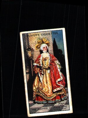 dutchess tobacco 1927 Player's Gilbert and Sullivan Series 2 Tobacco The Dutchess Toro #2