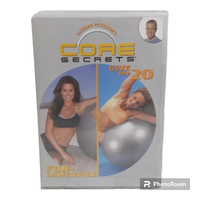 Gunnar Peterson's Core Secrets Fundamentals & Give Me 20 DVD Brand New Sealed