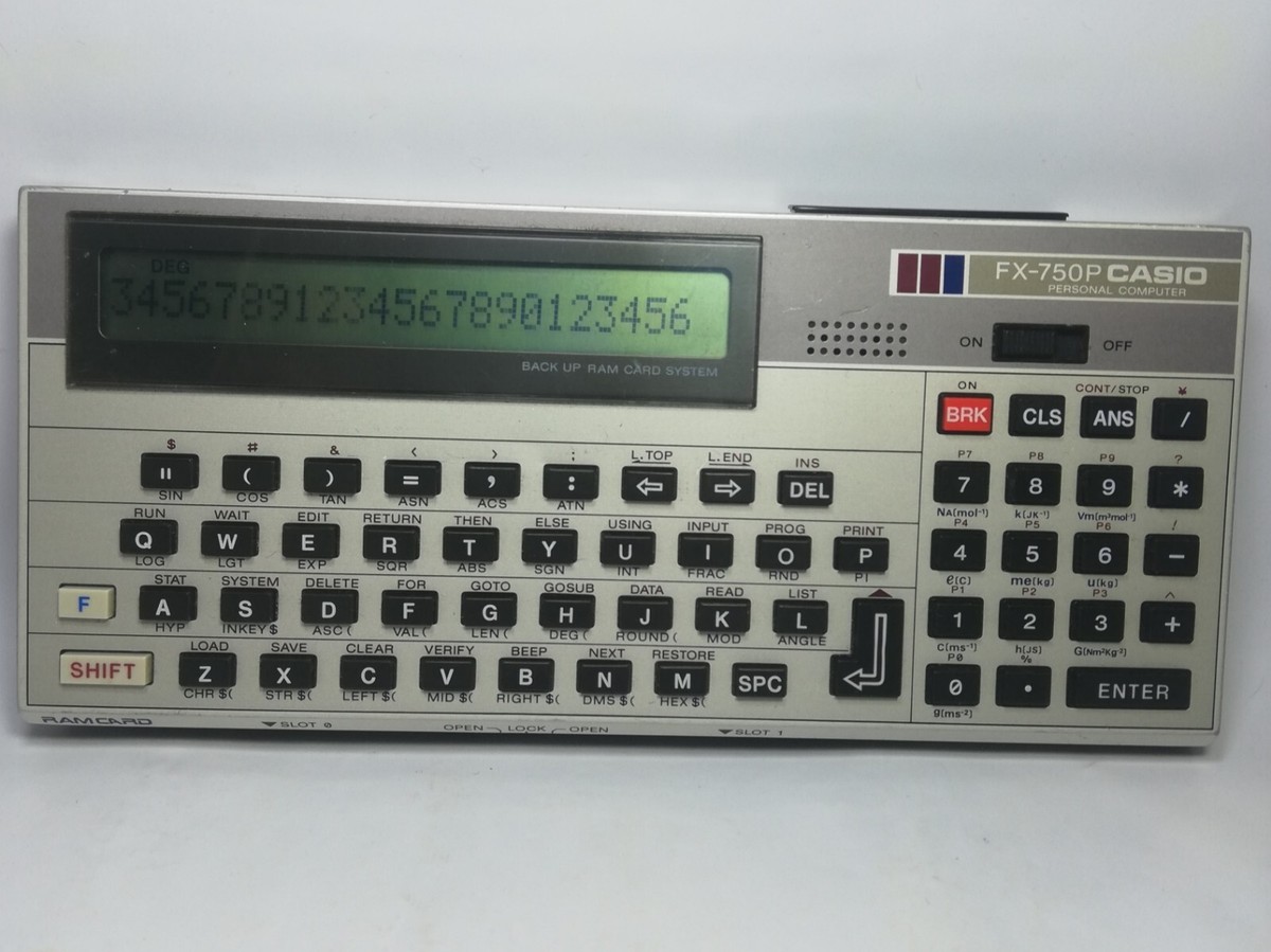 ★ジャンク★CASIO PERSONAL COMPUTER FX-870P Casio - FX-870p - - Pocket computer - Casio FX870p - Casio
