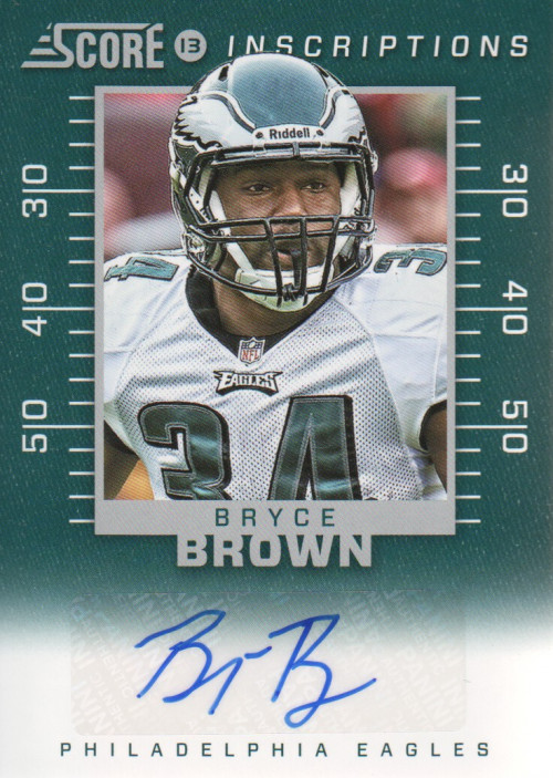 2013 Score Bryce Brown #IN-16 - 1 of 1