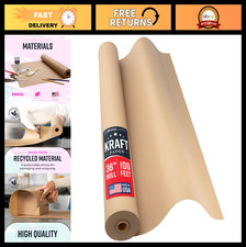 Large Brown Kraft Paper Roll 36x1200 - Gift W...